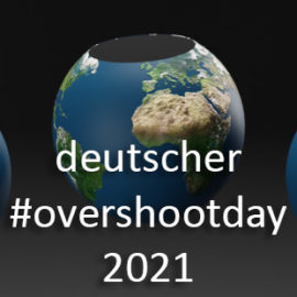 Heute ist der deutsche Earth Overshoot-Day