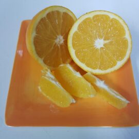 Orangen von Pois