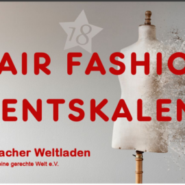 Unser Fair-Fashion-Adventskalender 2023