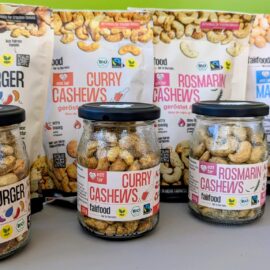Faire Kerne und Nüsse von fairfood – Produkt des Monats Juni 2026 Faire Kerne und Nüsse von fairfood – Produkt des Monats Juni 2026
